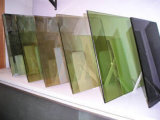 4mm Tinted Dark Green Refletive Glass for Building