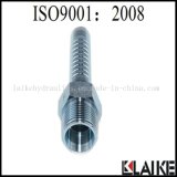 Metric Male 24degree Cone Seat H. T. Carbon Steel Hydraulic Hose Fitting Coupling (10512)