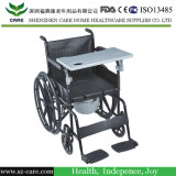 Commode Type Wheelchair with Table