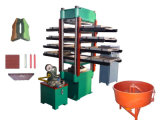 Automatic Rubber Flooring Tile Vulcanizing Machine / Outdoor Rubber Tile Making Machine