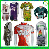 Custom Sublimation Sports Wear for Lacrosse, Cycling, Motorcycle, Baseball, Hockey, Basketball, Soccer, Wresting, etc