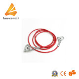 Auto Emergency Use Wire Tow Rope with Shackle