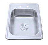 Top Mounted Stainless Steel Sink for Kitchen (A67-8)
