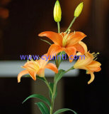 Real Touch PU Artificial Lily Flowers