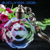 LED Crystal Inner Laser Key Chain (JD-YSK-008)