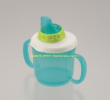 Plastic Baby Mug Cup with Spout for Baby Goods-Blue (Model. 1119)