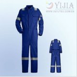 100% Cotton Flame Resistant and Anti-Static Coverall (XXYJ-1203)