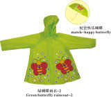 Green Butterfly Raincoat
