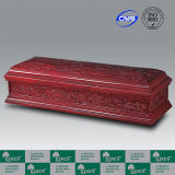Luxes Exquisite Hand-Carved Casket American Style Wooden Caskets