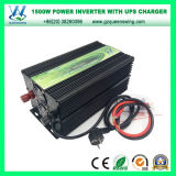 High Frequency UPS 1500W Car Power Inverter with Charger (QW-M1500UPS)