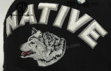 Fashion Animals Wolf Custom 3D Embroidery Patch for Clothing & Cap