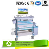 Medical Cart Computer Table Trolley