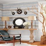 Wood Design Interior Decorative Vinyl Wall Paper (52134)