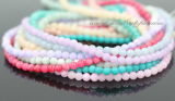 Wholesale Cheap Dyed Jade Beads Round Green Red Pink White Blue Yellow