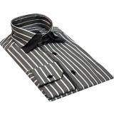 Men's Business Double Collar Long Sleeve Contrast Shirt