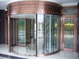 Automatic Revolving Door 1082. W2, 2-Wing with Automatic Sliding Door, Reverse Against Obstruction