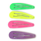 Hair Accessories Fashion Iron Metal Hair Clip Hairpins, 4PCS as 1 Set, 4 Coating Colors, Har-10157