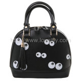 Top Zipper Shell Shape Tassel Lady Handbag (FG044)