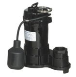 CSA Approved Cast Iron Housing and Thermoplastic Impeller Submersible Sump Pump