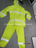 Thick Labor Protective Custom Reflective Safety Raincoat