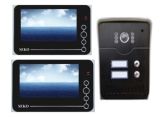 Home Security 7 Inch Video Door Phone with Double Monitors