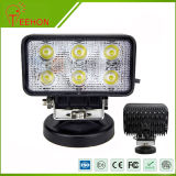 18W Square LED Work Light for Agriculture Equipment