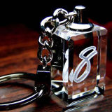 Beautiful Crystal Keychain for Holiday Gifts or Souvenir