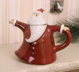 Santa Teapot Made Out of Ceramic (KH1821)