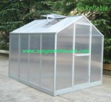 Garden Residential Green House Kit in Polycarbonate Aluminium