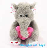 Plush Valentine Elephant Stuffed Plush Elephant Animal Toys