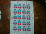 100% Linen Printing Design Tea Towel (TT-012)