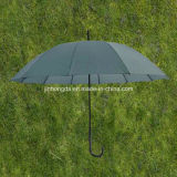 23-Inch 12 Ribs Auto Open Straight Umbrella by New Style (YSS0073-1-1)
