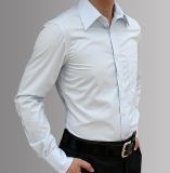 Men's Long Sleeve Solid Shirts in Various Colors