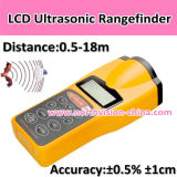 Newest Hot Selling Ultrasonic Distance Meter with Laser Pointer, LCD Screen,