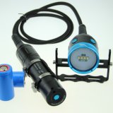 Hoozhu 4000 Lm Waterproof 120m Canwith LED Torch for Diving Video