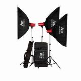 Studio Flashlight Kits with Soft Box, Light Stand, High Class Carrying Bag (cloth) , Photo Flashlight