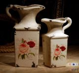 Beautiful Design Antique Craft Home Decoration Ceramic Vase (B03124-AC8300-A01)