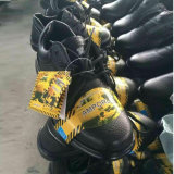Low Price Stock Work Footwear Leather Safety Shoes