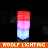 Patio Furniture Color Changing LED Cube Seating