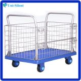 Plastic Cage Trolley with Rubber Castor and Nylon Bracket (PLA300-AM1)