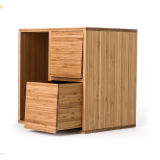Bamboo Furniture Chest Organizer Storage Cabinet