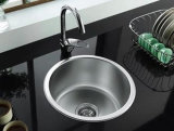 Hot Sale Round Shape Stainless Steel Handmade Kitchen Sink