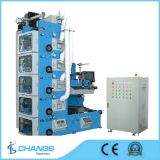 Shr-320-5UV Non Adhesive Paper Flexo Printing Machine with UV Drying System