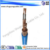 PE Insulated/Cu Woven/PVC Sheathed/Soft Computer Cable/Instrument Cable
