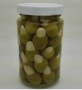 Pickled Green Olives Stuffed with Peanut in Jar 250ml