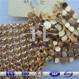 4mm Gold Aluminum Metallic Cloth for Tables/Dresses
