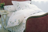 Hand Embroider and Drawnwork Bed Set