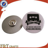 Hot Sales Custom Stainless Steel Printing Logo Badge/Custom Metal Logo Pins