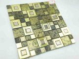 30*30 Mosaic for Decoration Metal Surface Yellow Color