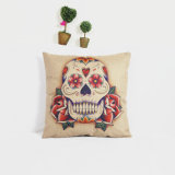 Fashion Digital Skull Printed Cushion (LCL04-298)